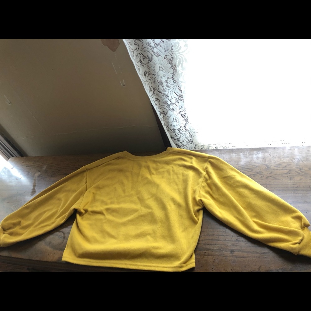 Classy Yellow Fall Shirt